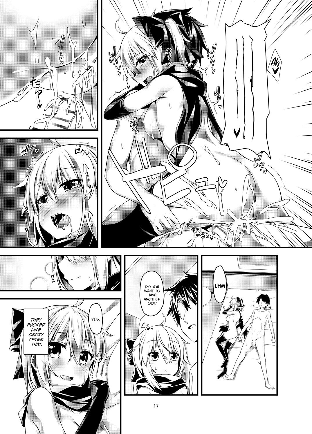 Hentai Manga Comic-I Wanna Have Lovey-Dovey Chaldea Sex With Okita-Read-18